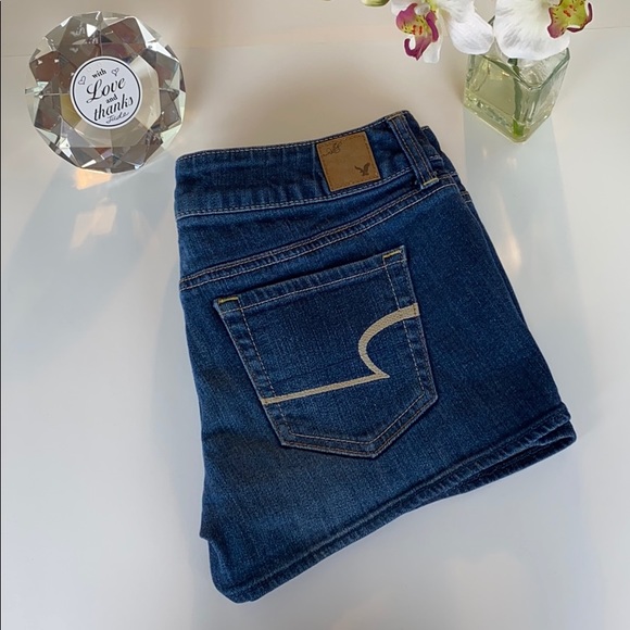 American Eagle Stretch Jean shorts - Picture 3 of 5